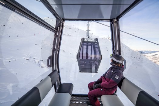 Pistes et télécabine Masse Les Menuires - Hiver 2022 © Infosnews-45.jpg