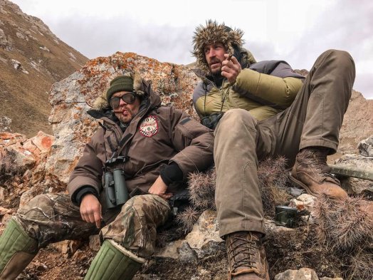 Sylvain Tesson et Vincent Munier au Tibet@vincent munier.jpg