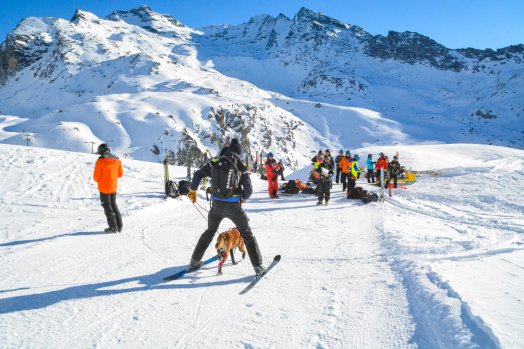 Exercice Recherche de victimes d'avalanche Orelle-hiver2025-©infosnews-43.jpg