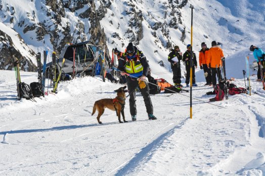 Exercice Recherche de victimes d'avalanche Orelle-hiver2025-©infosnews-50.jpg
