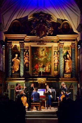 Eté 2022 ensemble El Gran Teatro del Mundo église de Bozel photo Bruno Berthier.jpg