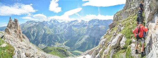 Via ferrata Cavo del Mey Courchevel ETE 2022 ©Infosnews-78.jpg
