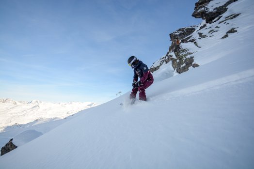 Pistes et télécabine Masse Les Menuires - Hiver 2022 Snowboard Liberty Ride © Infosnews-72.jpg