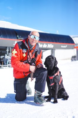 LA PLAGNE - Pascal Dufour - Pisteur secouriste - Maitre chien©infosnews-1.jpg