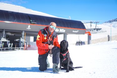 LA PLAGNE - Pascal Dufour - Pisteur secouriste - Maitre chien©infosnews-2.jpg